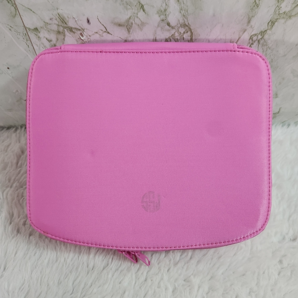 Lillian Vernon Velvet Lined Jewelry Organizing Travel Bag